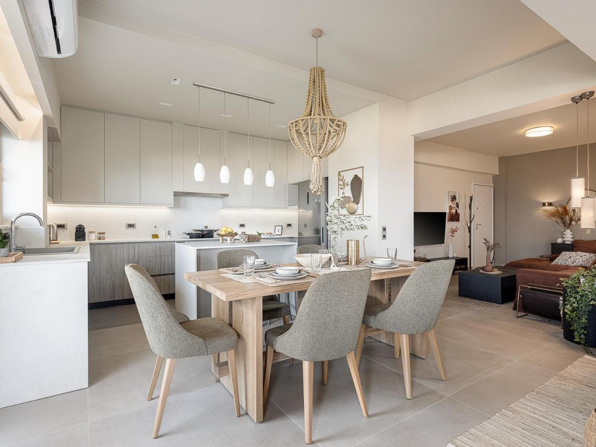 Emmanuel'S Sea View Luxury Apartment 키사모스 외부 사진