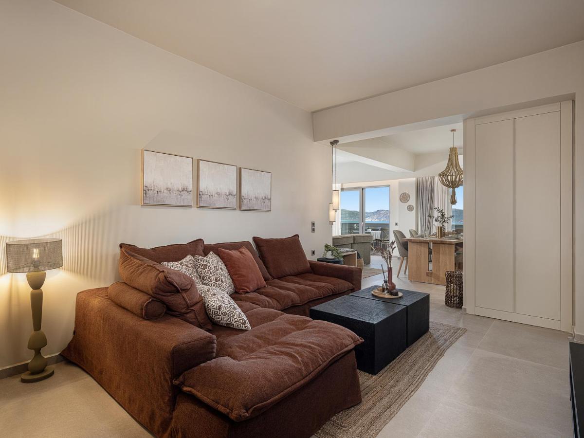 Emmanuel'S Sea View Luxury Apartment 키사모스 외부 사진
